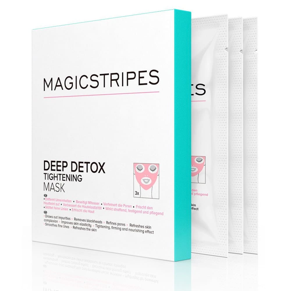 Deep Detox Tightening Mask - 3 Masken | Magicstripes  | Look Beautiful Products