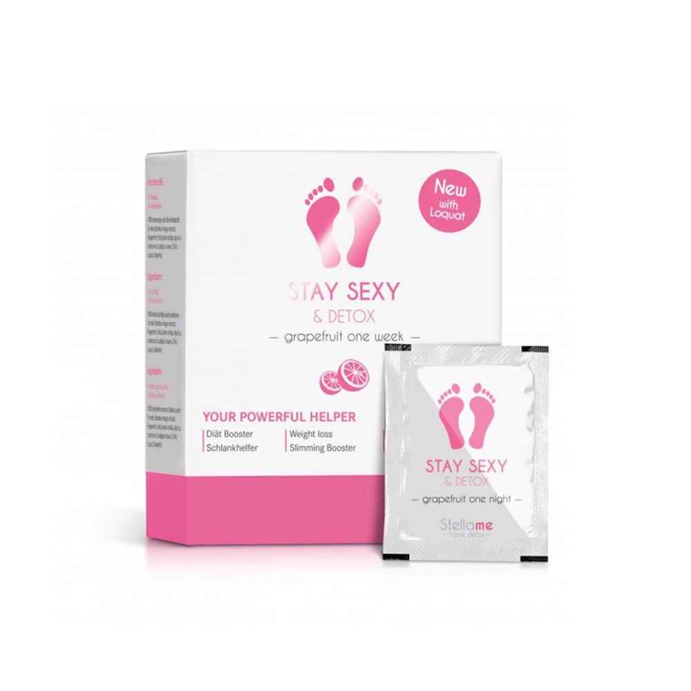 Stay Sexy & Detox Detox-Fußpads Grapefruit 7 night Detox | Stella Me