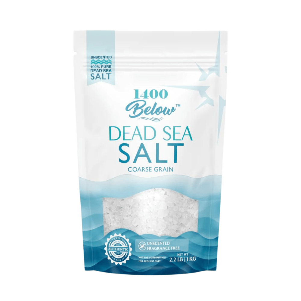 1400 Below Dead Sea Salt Grob