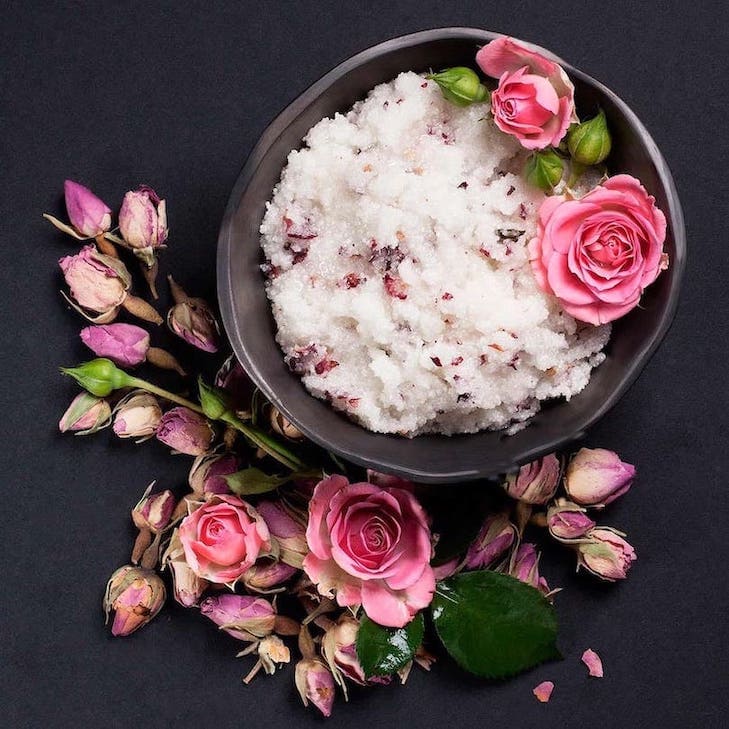 Rose Salt Scrub | STENDERS 