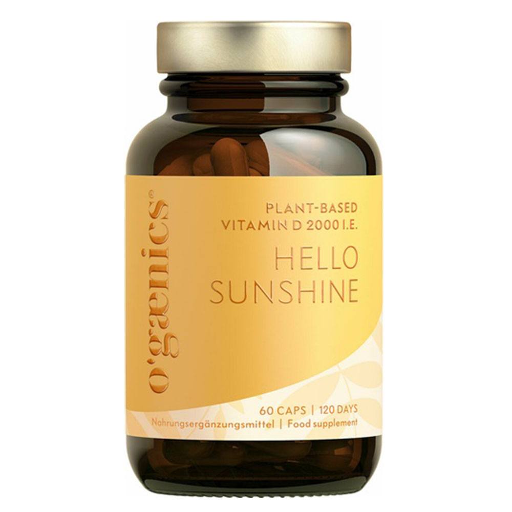 Hello Sunshine Plant-based Vitamin D 120 Tage Kur