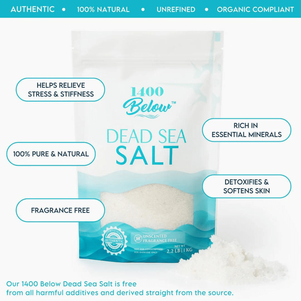 1400 Below Dead Sea Salt Fein