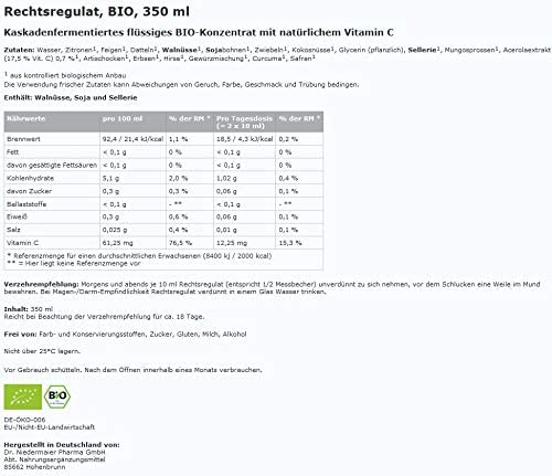 Rechts-Regulat Bio | Dr. Niedermaier