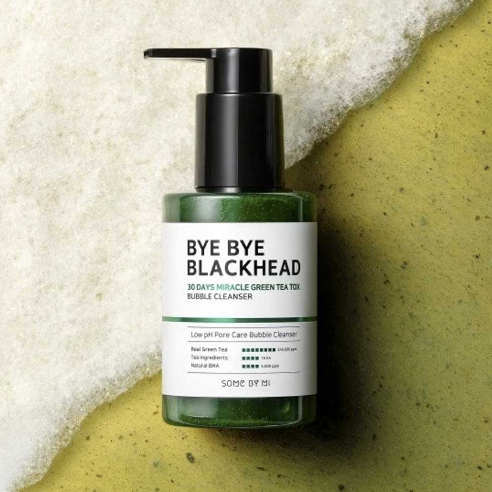 Bye Bye Blackhead 30 Days Miracle Green Tea Tox Bubble Cleanser