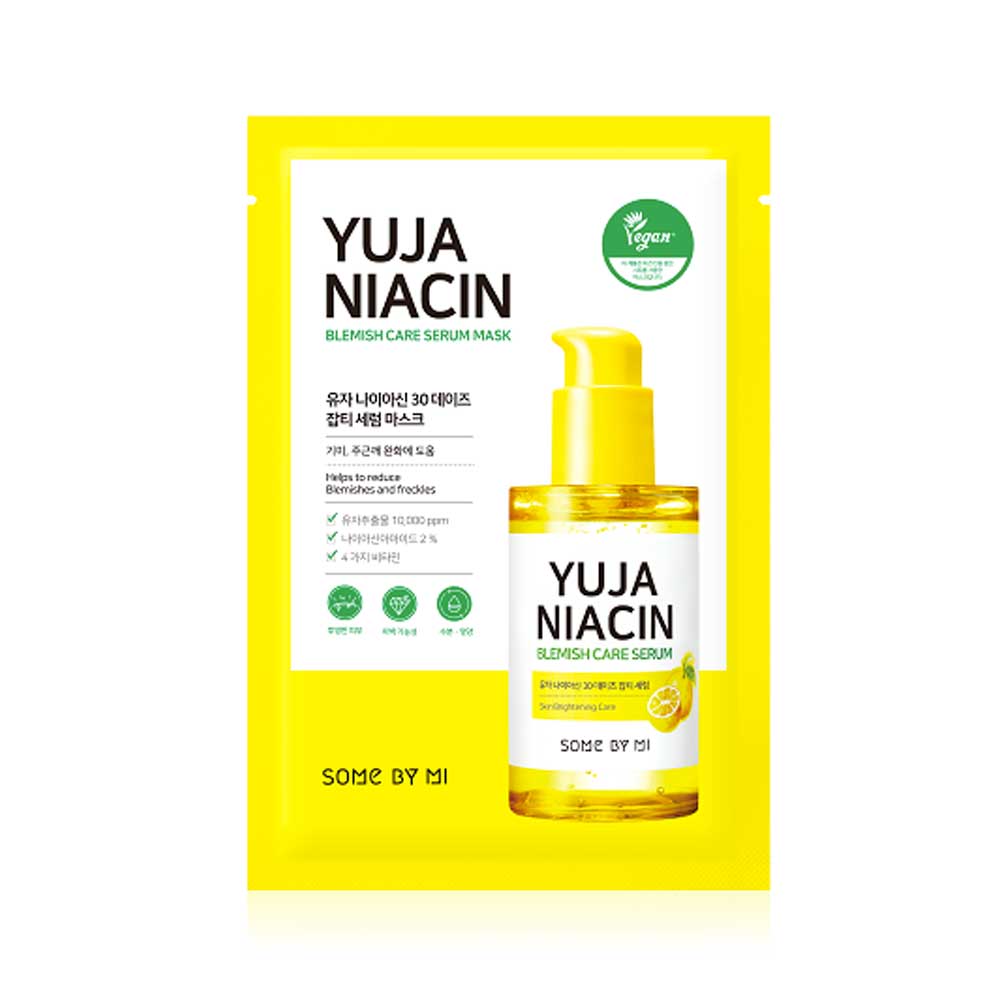 Yuji Niacin Brightening 30 Days Blemish Care Serum Mask