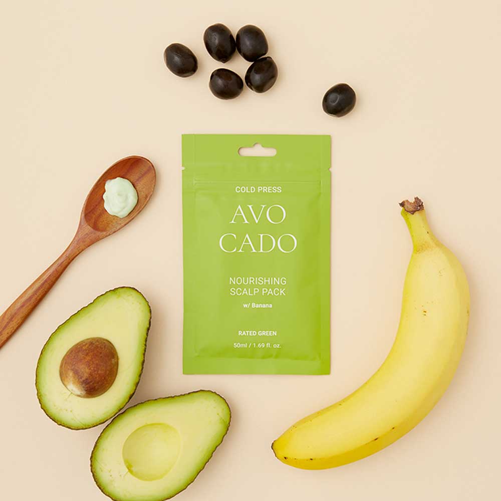 Cold Press Avocado Nourishing Scalp Pack