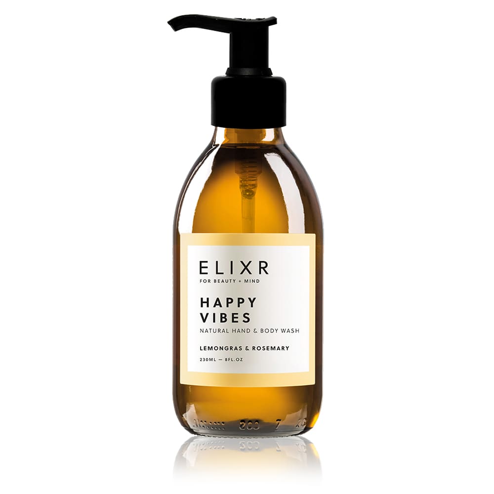 Happy Vibes Natural Hand & Body Wash | Elixr 