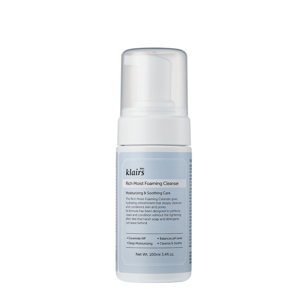 Rich Moist Foaming Cleanser