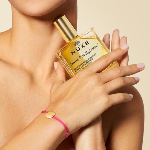 Huile Prodigieuse Multi-Purpose Dry Oil with free bracelet as a gift