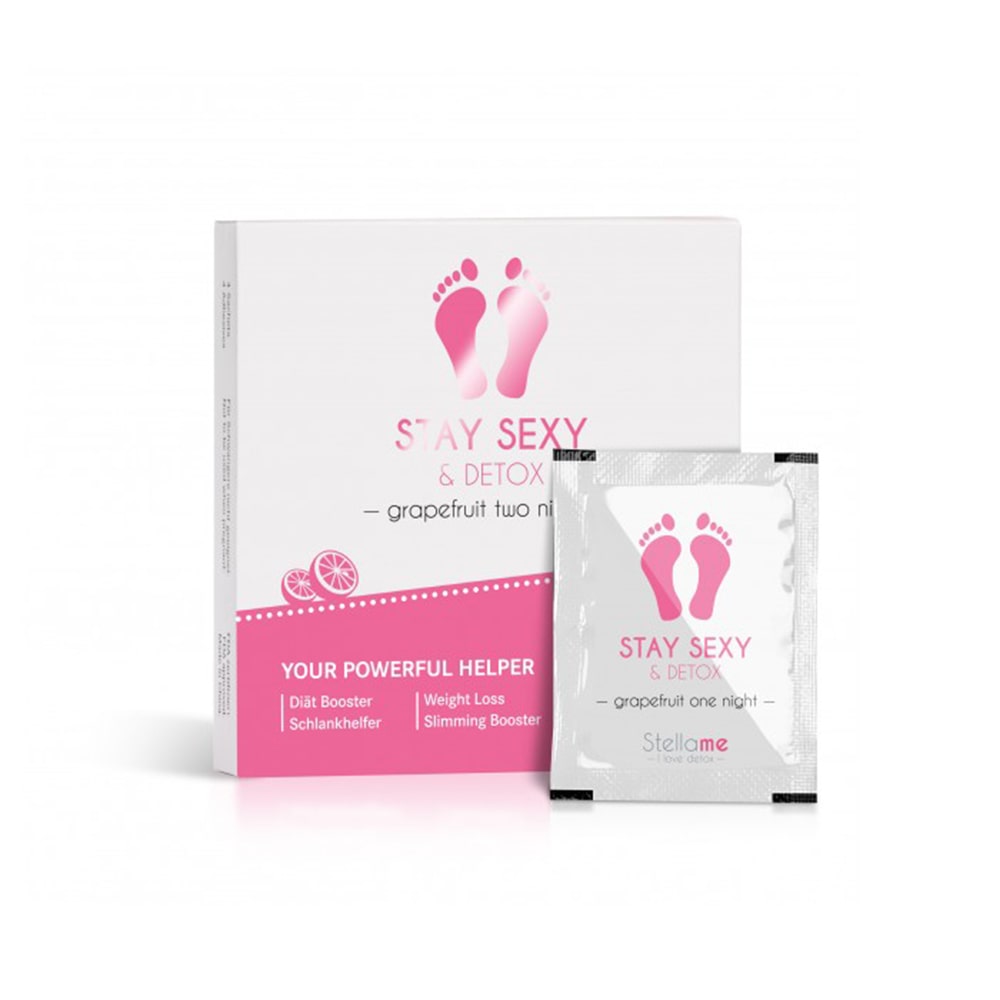 Stay Sexy & Detox Detox-Fußpads Grapefruit 2 night Detox | Stella Me