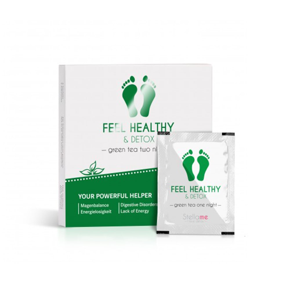 Feel Healthy & Detox Fußpads / Grüntee 2 night Detox | Stella Me