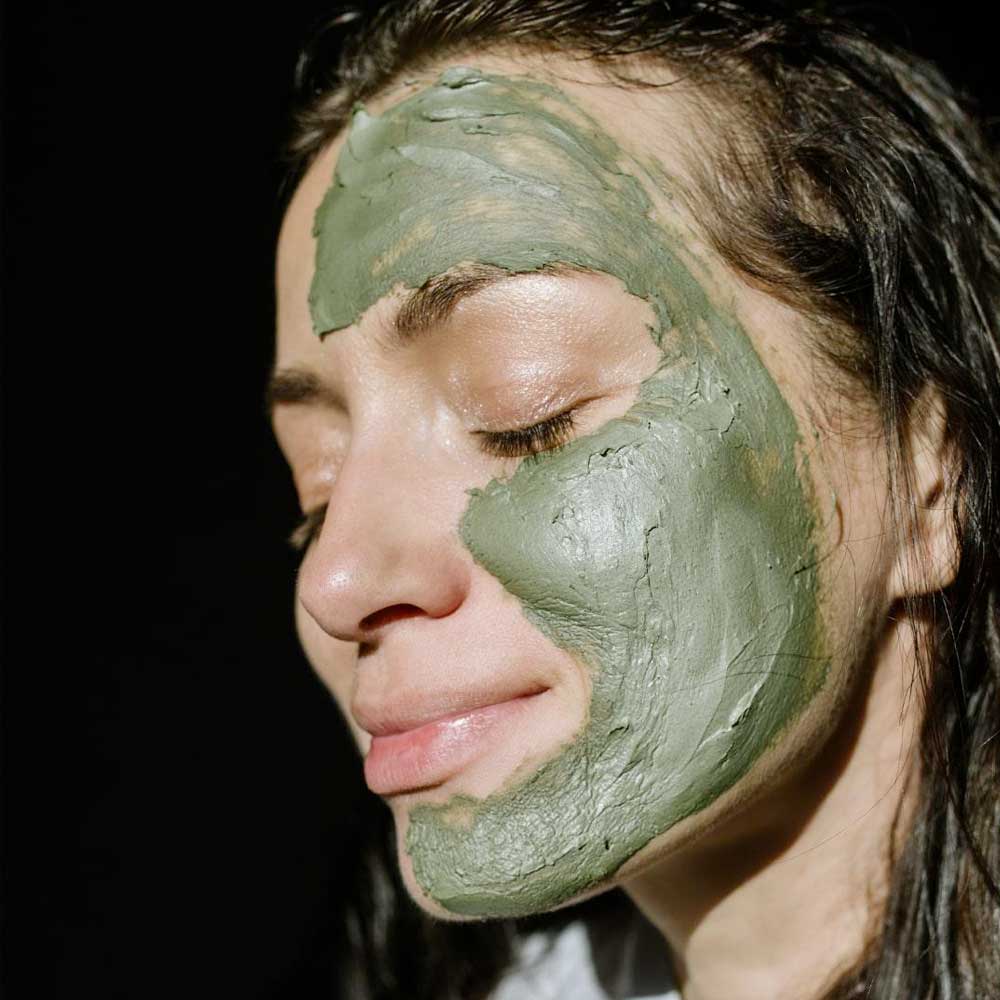 Black Face Mask Mud Radiance