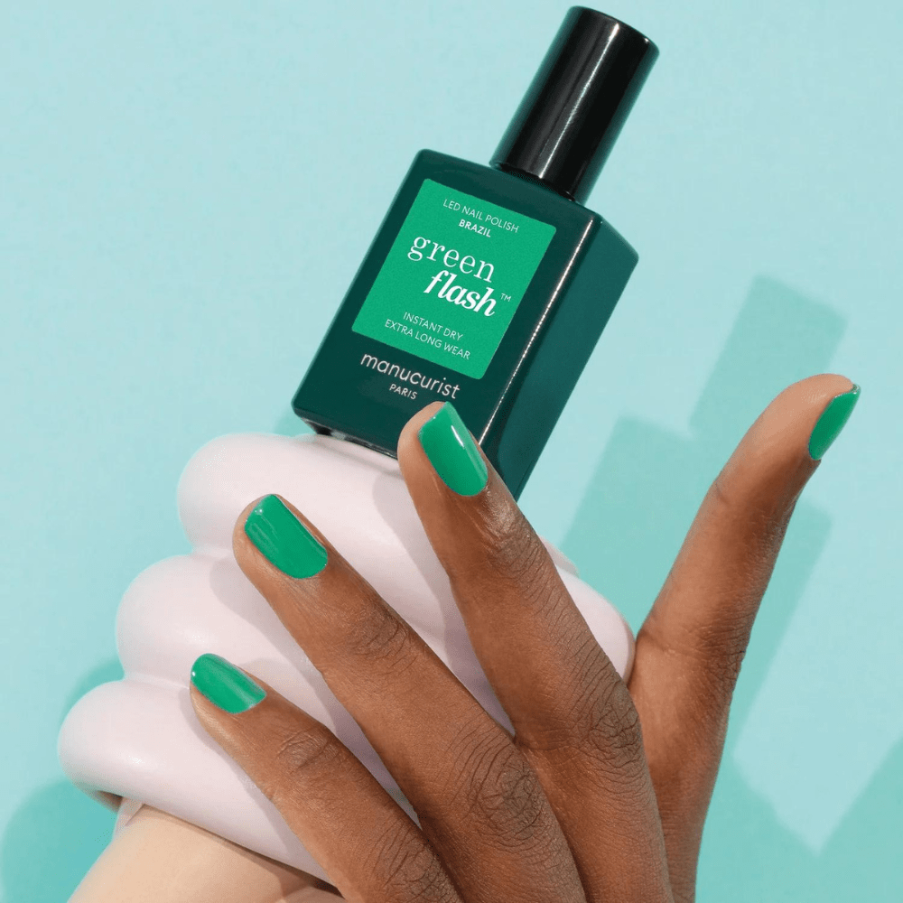 Green Flash Nail Polish Brazil